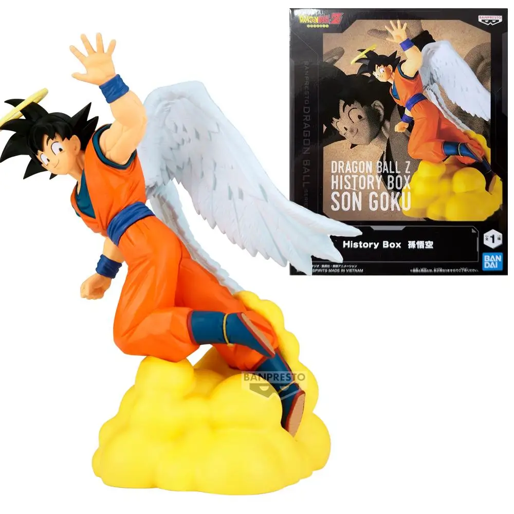 Bandai Original DRAGON BALL Z History Box Son Gokuu Anime Action Figure Toys For Boys Girls Kids Children Birthday Gifts Model