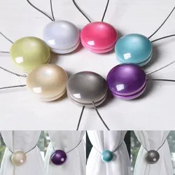 Curtain Straps Tied Resin Home Decor Holder Magnet Simple Cat-eye Buckles European Style s Accessories