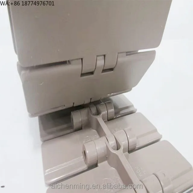 

820 Single Hinged Straight Chain Sideflex Run Single Chain Conveyor for Industrial Applications