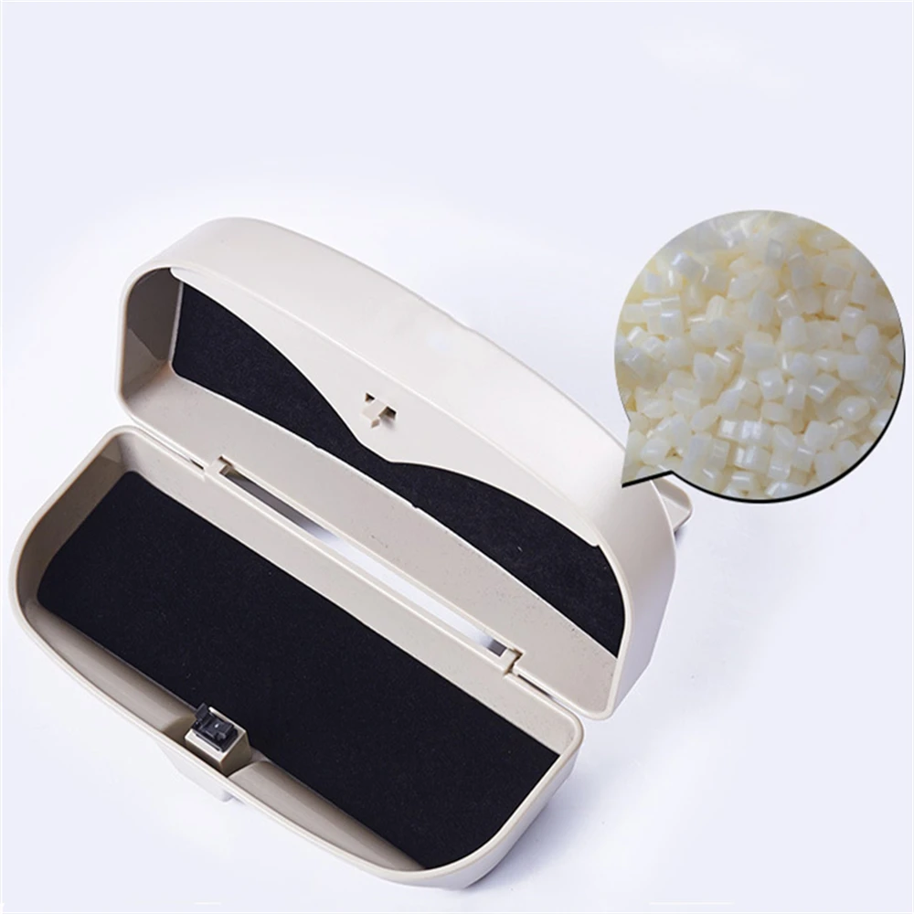 Car Glasses Box Portable Car Sunglasses Holder In The Car Driving Glasses Holder Eyeglass Case Sun Visor Car Lenses Holder