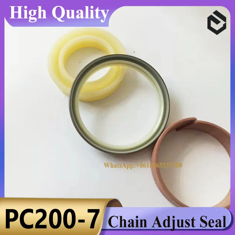 PC200-2 PC200-5 PC200-6 PC200-7 PC200-8 Chain Adjuster Seal Kit for Excavator Oil Seal Repair Seal Kit Rebuild Seal Kit
