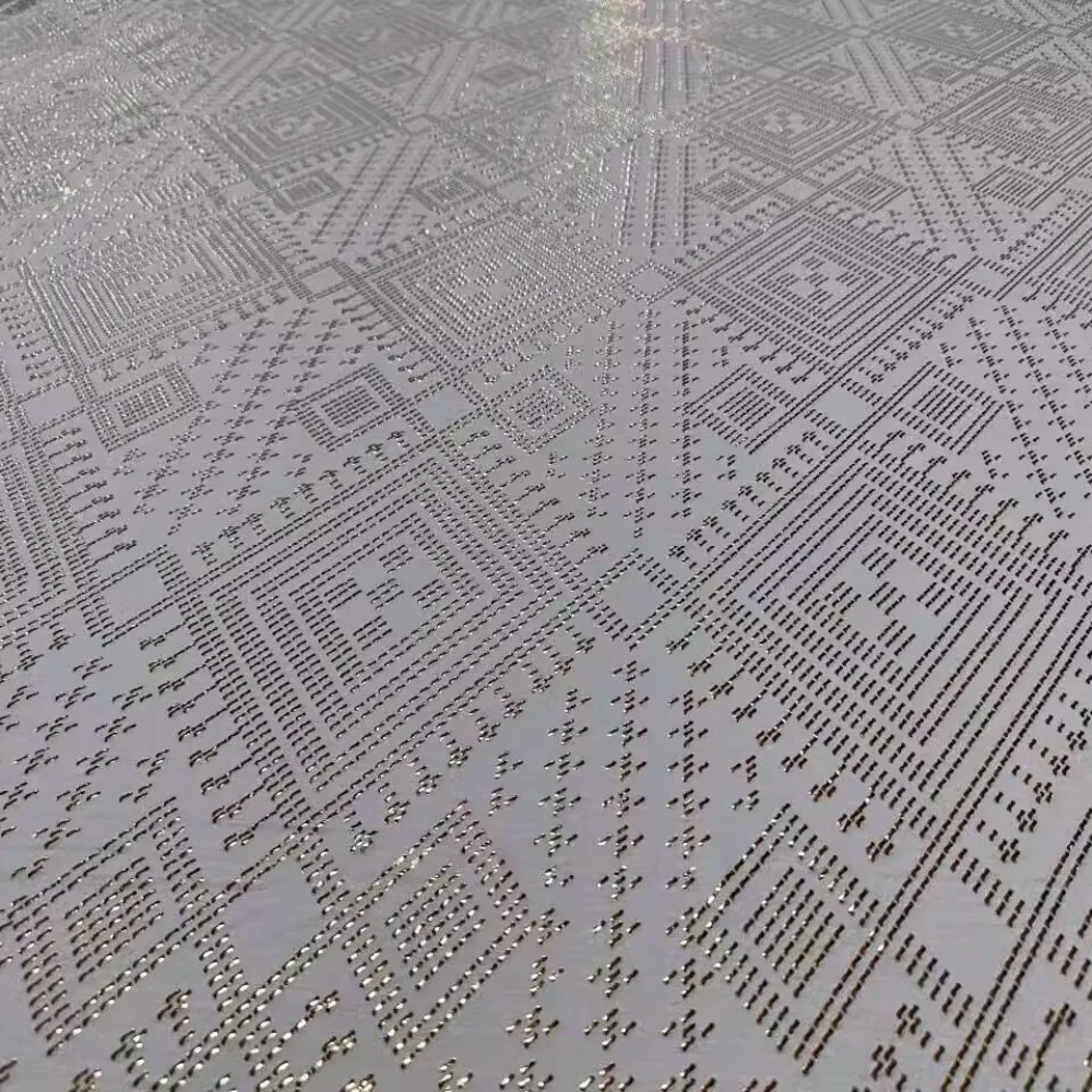 Customized Imitation Assuit Hot Stamping Elastic Modal Cotton Fabric DIY Tribal Belly Dance Clothing