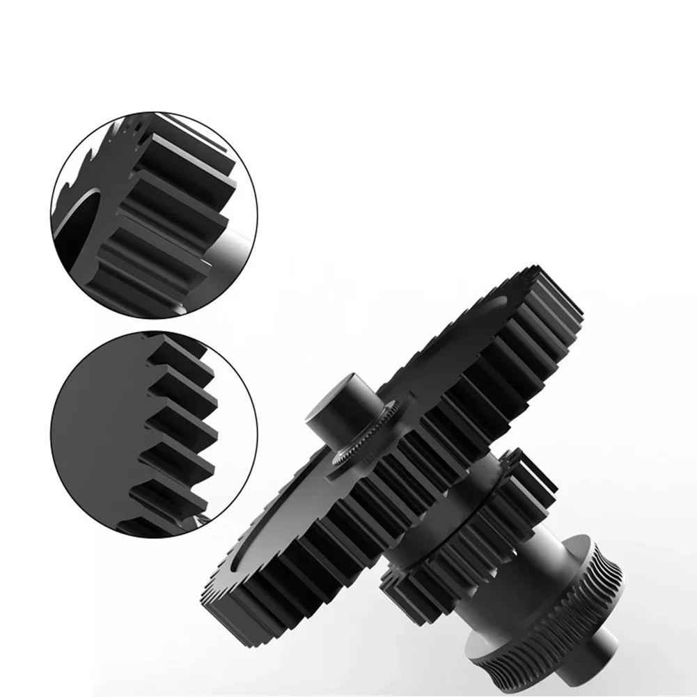 1 Set Nano-Coated Hardened Steel Gear Assembly CNC Machined Parts With Dual Ball Bearings For Elegooo For Neptune4 Printhead