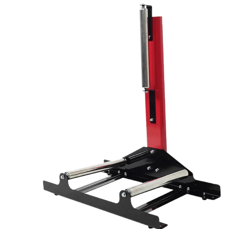 For Automobile Tire Wheel Cleaning Rack, Rotating Rolling Labor-saving Bracket