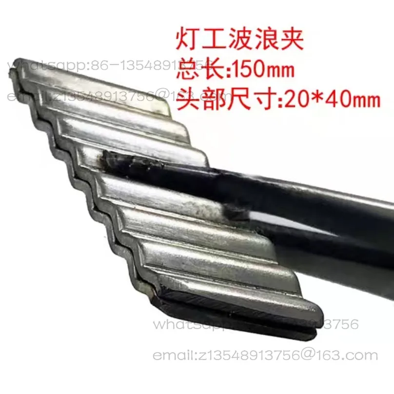 Special plate for burning glass/leaf vein/flat/arc/wave pliers, spot quick delivery