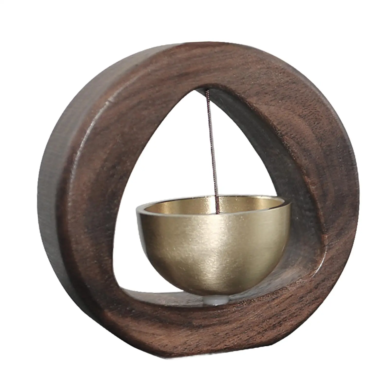 Shopkeepers Bell Home Decor Wood Decorative Doorbell for Gate Garden Barn