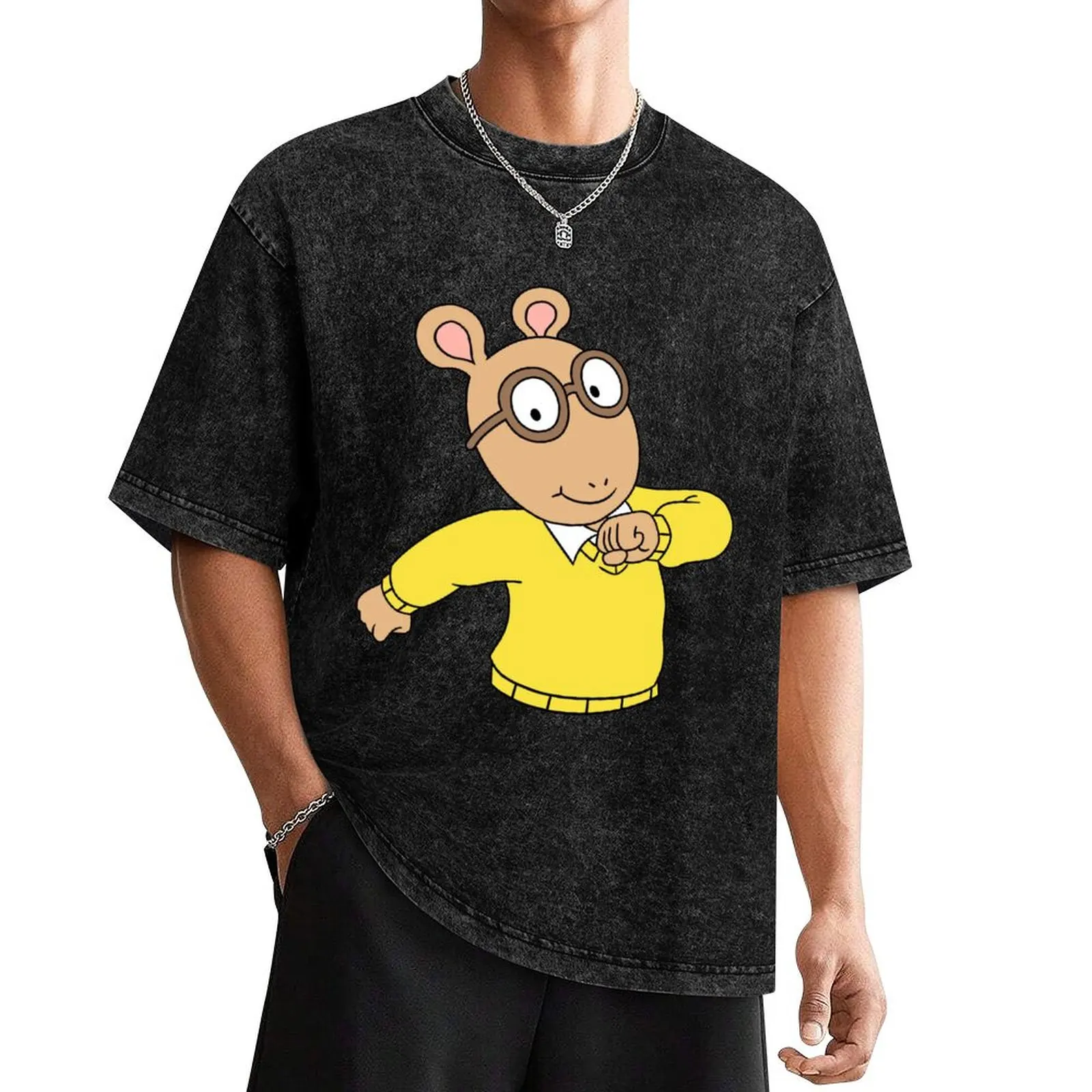 

ARTHUR MEME T-Shirt customs design your own hippie clothes anime stuff rapper graphic tees mens t shirt