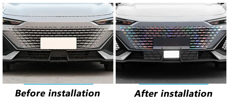 FOR CHANGAN UNI-V univ 2022 2023 Car exterior decoration accessories screen color changing film patch DIY sequins