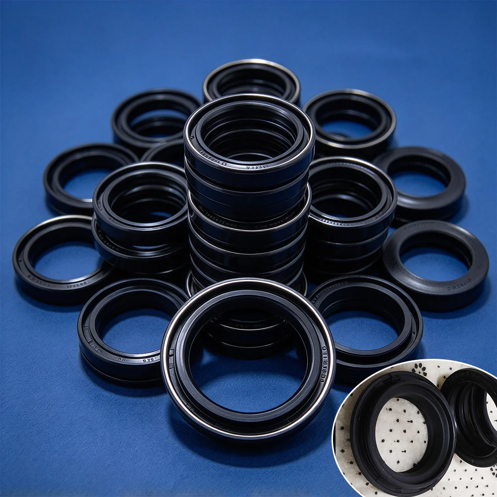4/8/16/24/32/40pc 38x50x12 38*50 Front Fork Oil Seal Dust Cover for Qiangjiang Older for Zongshen for Loncin 200-250cc Cruisers