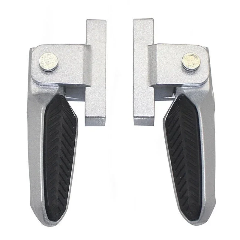 2×Motorcycle Scooter Folding Foot Peg Footpeg Rear Set Pedals Universal Kit