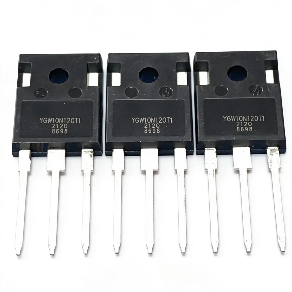 5PCS YGW10N120T1 AOT10N65 T10N65 10A 650V WMJ26N60C2 26A 600V KGT15N120NDA 15A 1200V WMJ26N65FD JNG15N120HS2 1200V 15A IKW15T120