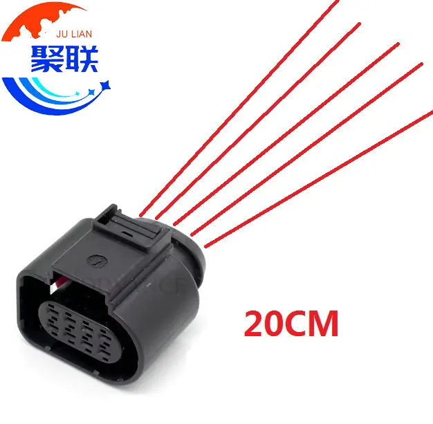 1Set 8Pin 4H0973714 4H0 973 714 AC Assembly Auto Throttle Valve Electrical Connector Car Waterproof Socket 1J0973814 1J0 973 814