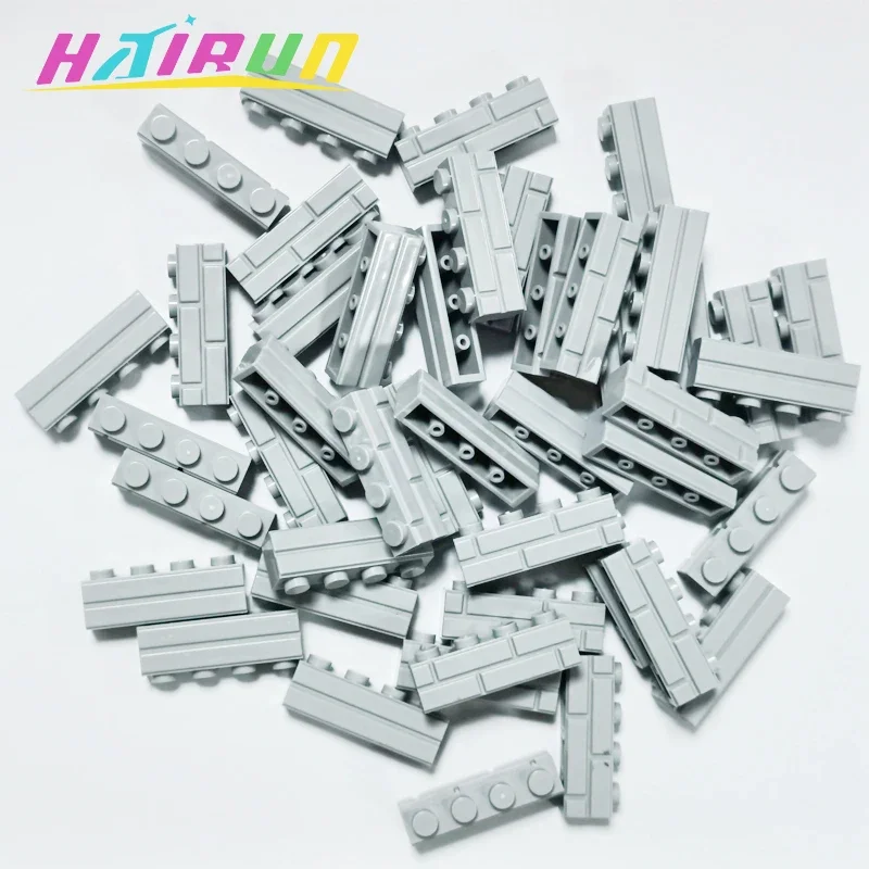 100Pcs Building Block Simulation City Wall Brick Building Block Model Building Accessories Castle Construction Children's Toys