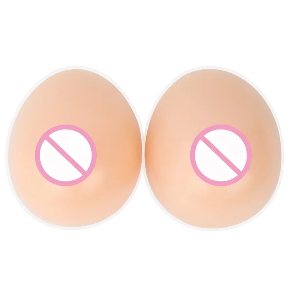 Realistic Silicone Breast Forms Tits Pads Insert into Bra for Stage Performance Crossdresser Transgender Cosplay Drag Queen