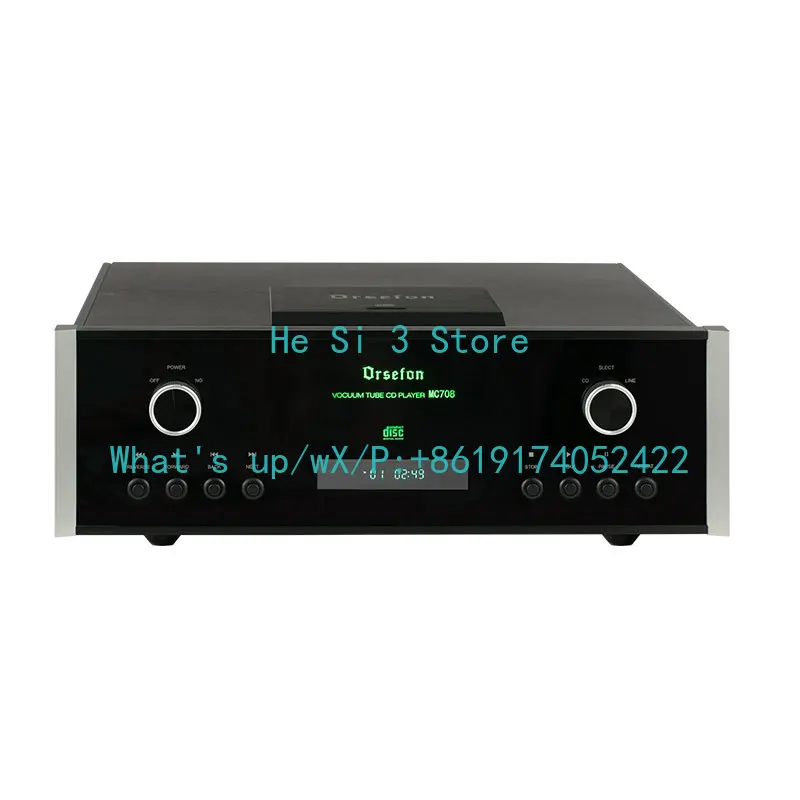 1:1 Clone Mcintosh MC708 CD Player Pure Bile Vacuum Tube 12AX7 HIFI PCM1794 Lossless Dual Decoding RCA/XLR Output