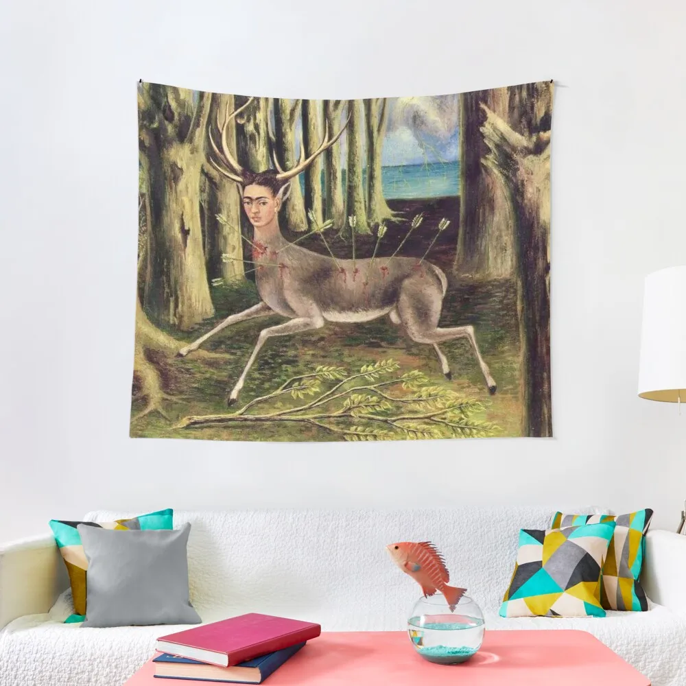 The Wounded Deer by Frida Kahlo Tapestry Home Decoration Wall Decoration Tapestry