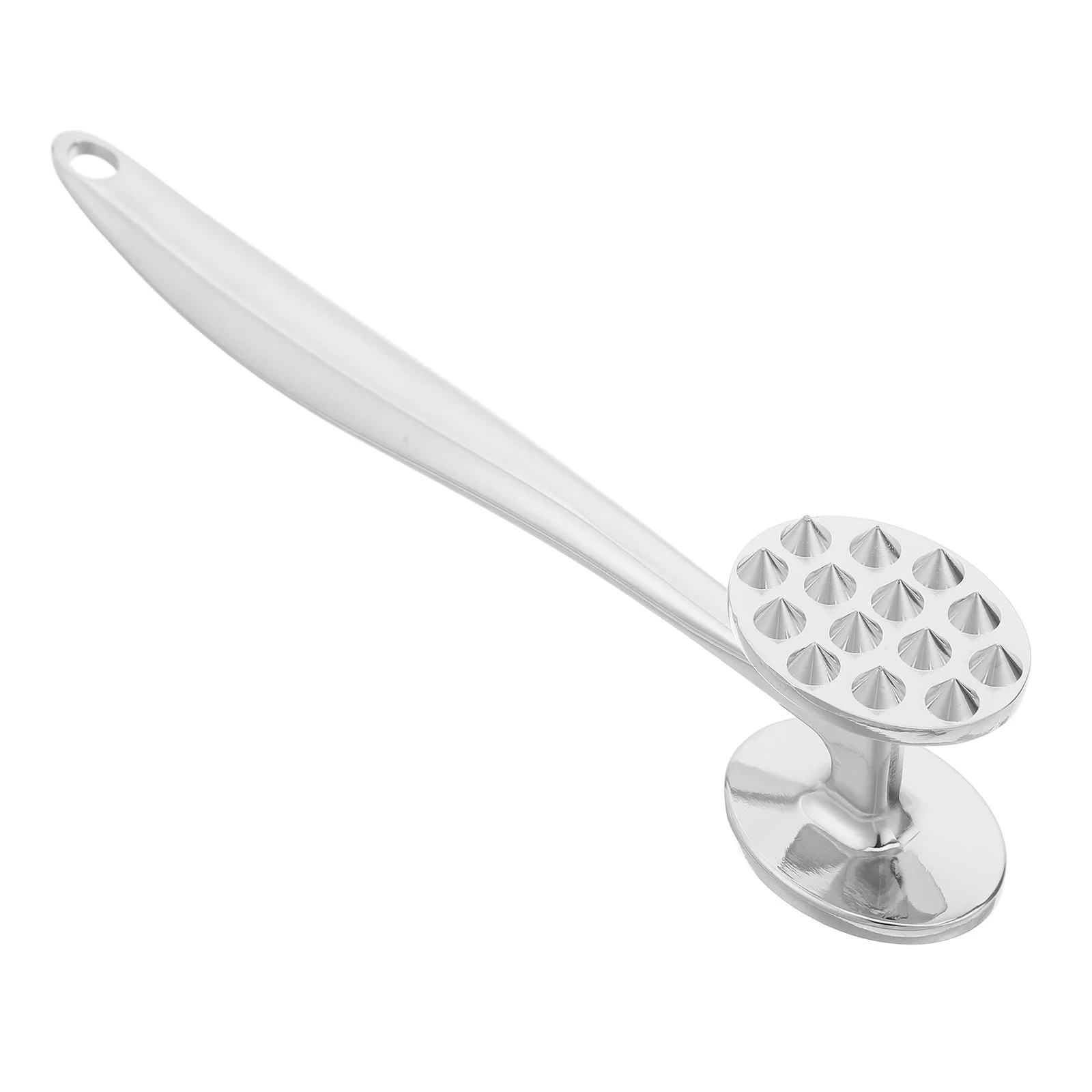 

Stainless Steel Meat Tenderizer Dual-Sided Mallet Heavy Duty Kitchen Pounder for Tenderizing Steak Beef Chicken Fish Meat Hammer