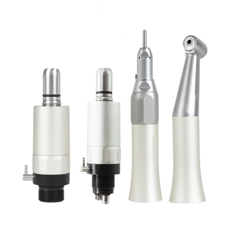 

HEXION Dental Slow Low Speed Handpiece Against Low Rotation Dental Contra Angle Push Button Singal Spray Dentisty Tool