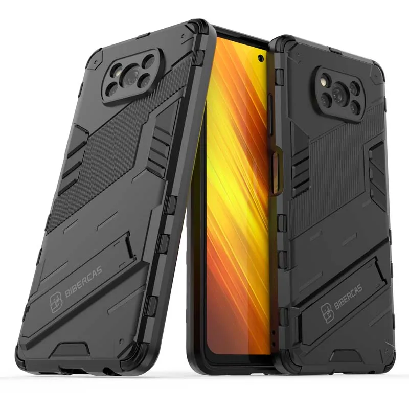 Shockproof Case For Xiaomi POCO X3 NFC GT Pro Phone Cover Back Coque for POCO X3 Pro X3pro X3nfc X3gt PocoX3 Armor Holder Case