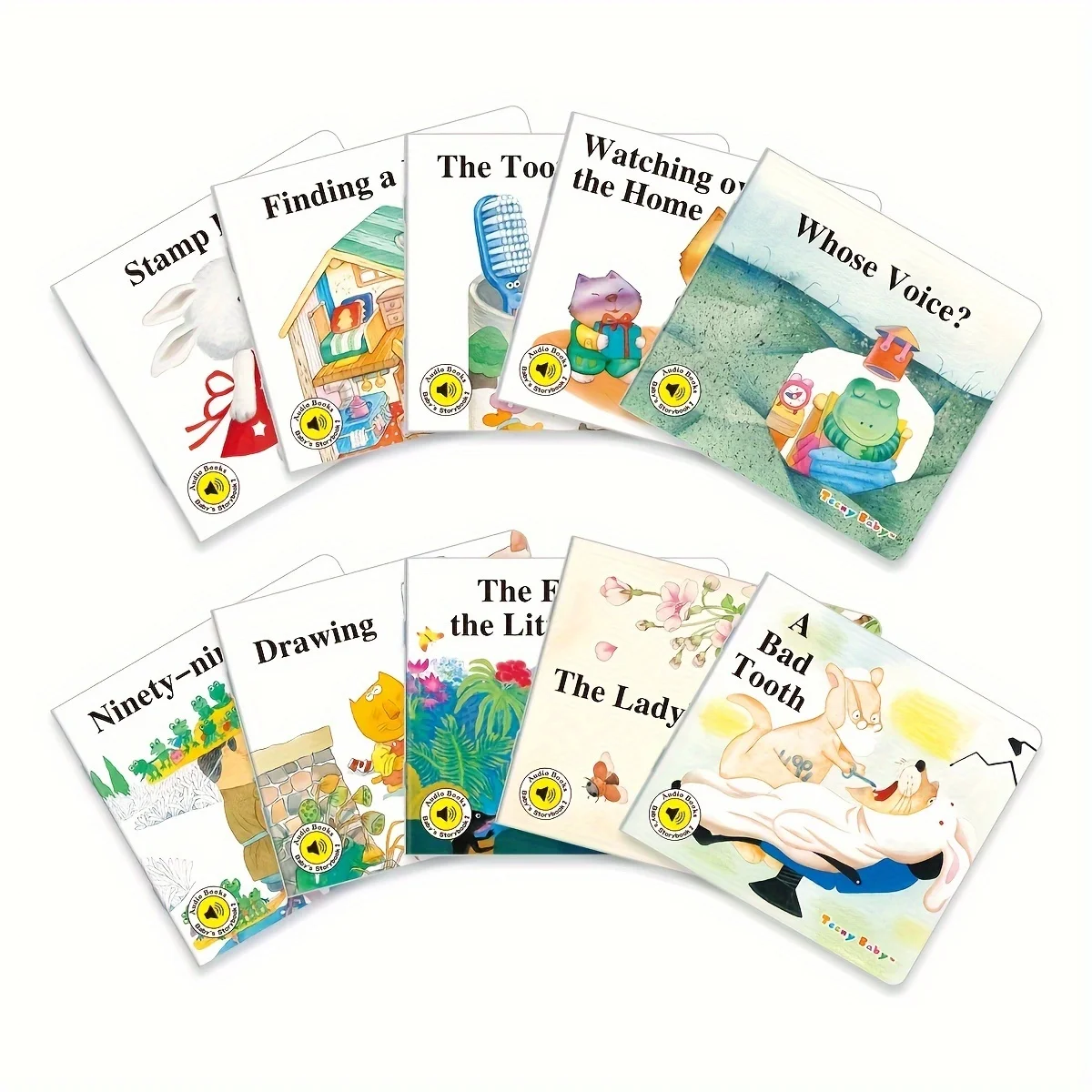 Baby Early Education Audio Story Book Early Childhood Learning Board - Encyclopedia Of Children\'s English Education Images