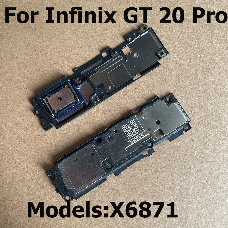 For Infinix GT 20 10 Pro Loudspeaker Loud Speaker Buzzer Ringer Ring Flex Cable Part Repair X6871 X6739