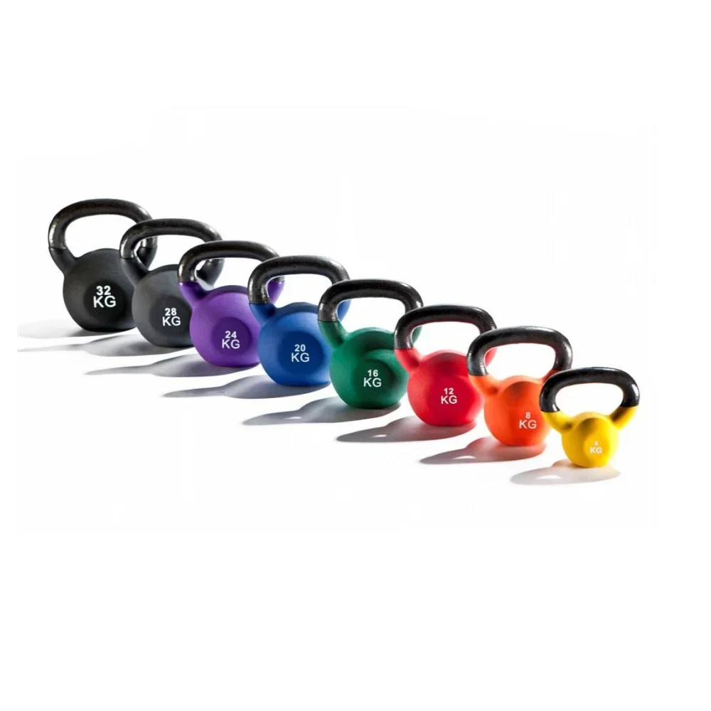 

Adjustable Soft Competition Coated Rubber Gym Strength Cast Iron Colorful Vinyl Kettlebell Fitness Manufacturer