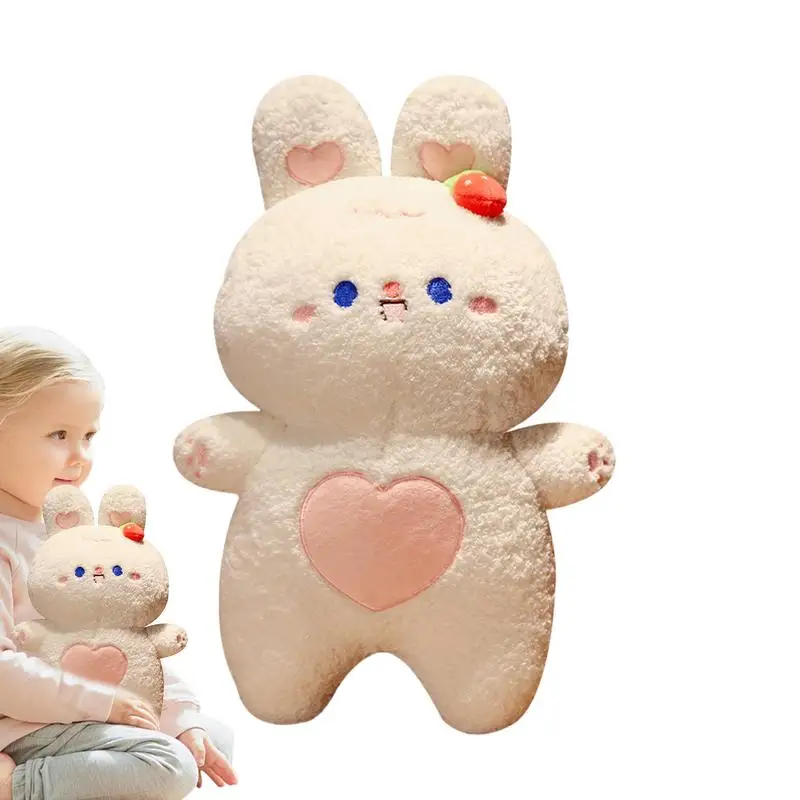 

Cute Bunny Plushies Cartoon Kids Animal Toys Cute Plush Bunny Doll Decorative Bunny Plushies For Couch Bed Sofa Home Bedroom