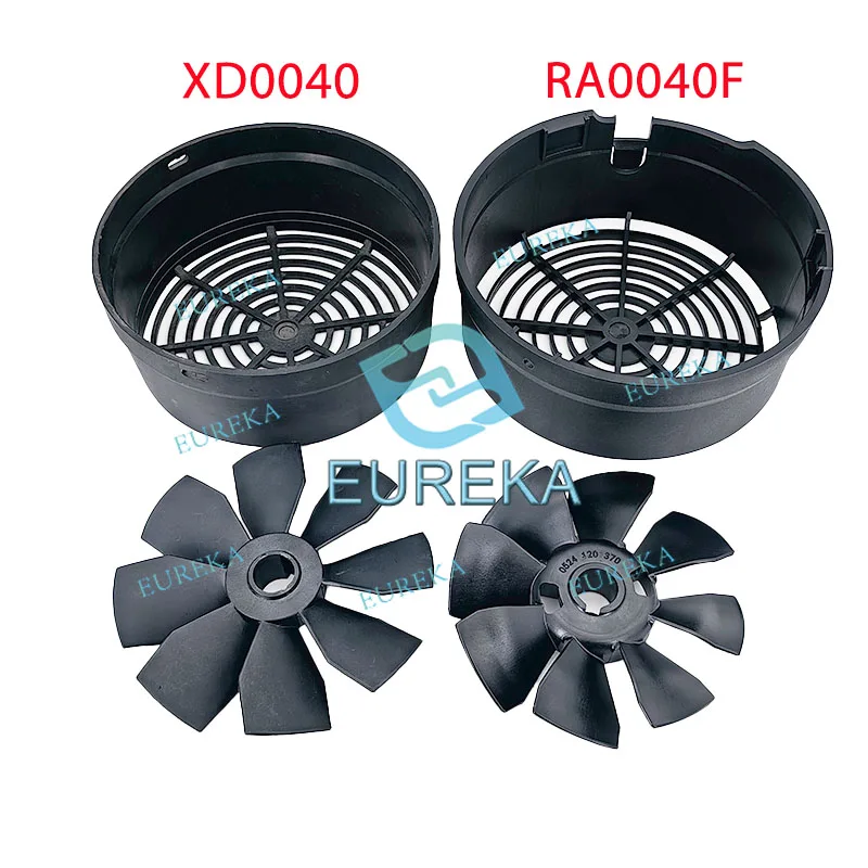 Vacuum Pump RA0100F RA0063 Cooling Fan RA0040F RA00025F fan cover 0524108653 Radiator Wind blade 0524108625 0524120370