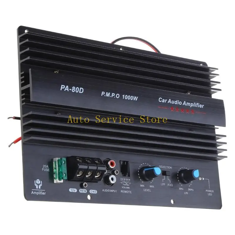 462A Experience Immersive Music 12V Mono Power Amplifier Powerful Bass Subwoofers Amp