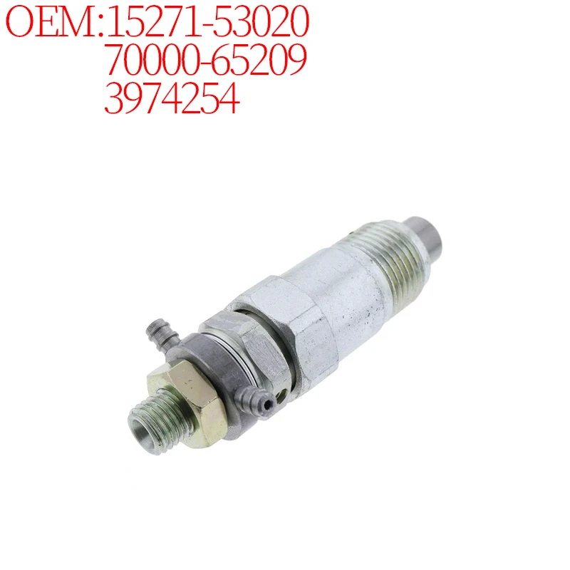 

3974254 15271-53020 70000-65209 Fuel Injector for Kubota Tractor L245 L275 L285 L295 L305 L345, Bobcat Excavator 220 225 231 331