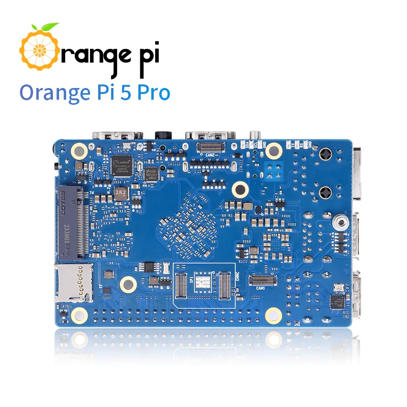 AAA + Orange Pi 5 Pro 4GB RAM LPDDR5 RK3588S SBC Placa de Desenvolvimento, WiFi Bluetooth BLE Mini PC, Run Orangepi