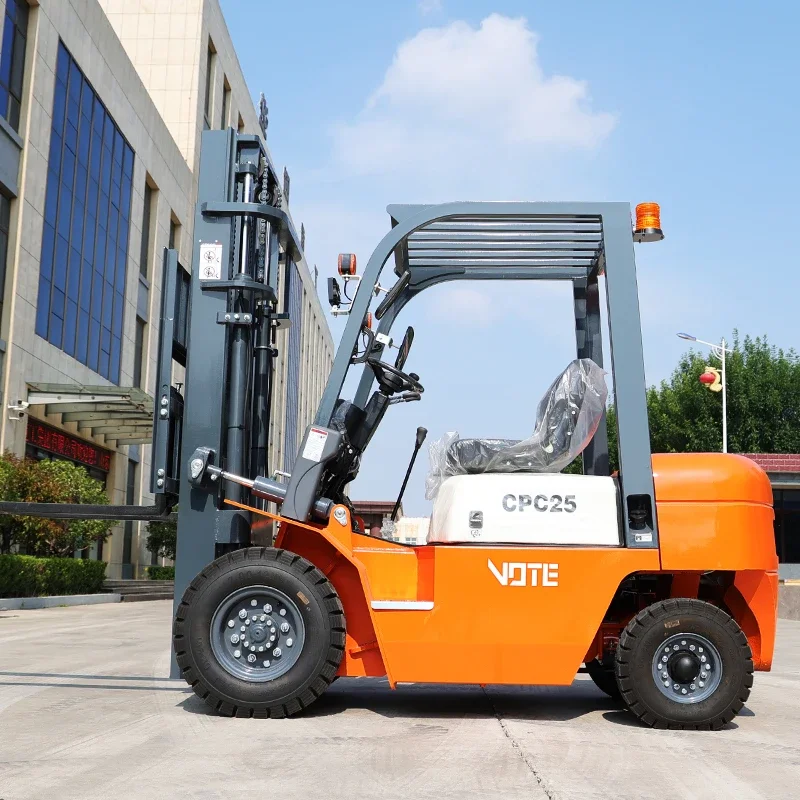 VOTE 1.5ton 2ton 2.5ton 3ton 3.5 4ton 5ton Dies el Forklift  Bucket Truck Capacity Fork Lift Hydraulic Stacker Truck customized