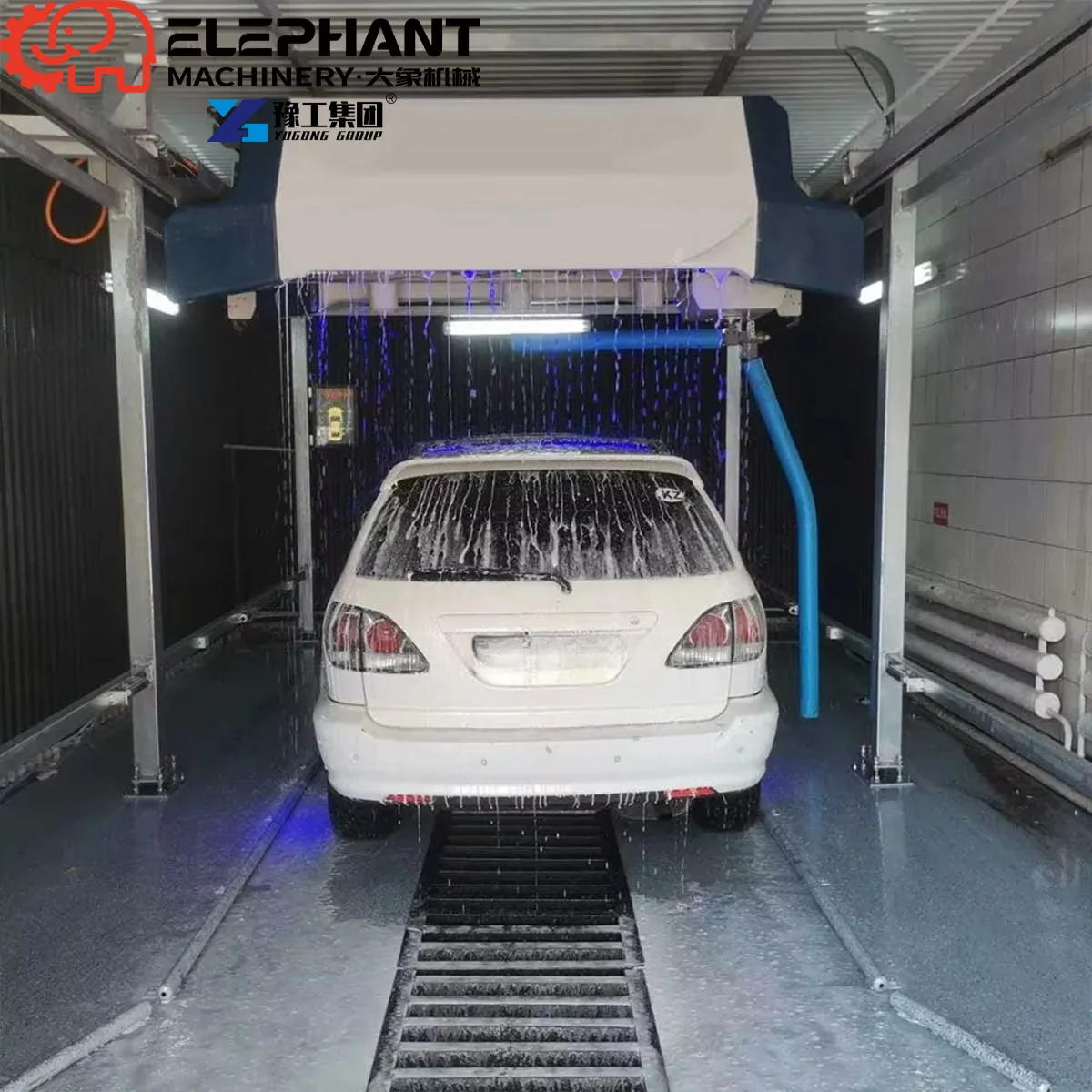 Automatic Touchless Tunnel Rollover Reciprocating 360 Smart AI Commercial Professional Car Wash Machine