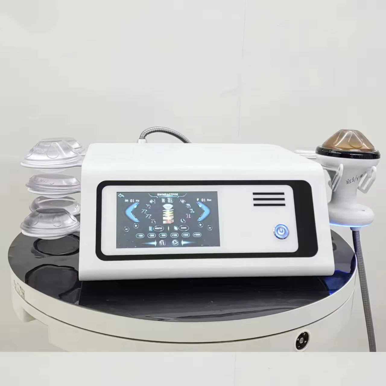 7 Inches Professional Shock Waves Focused Shock Wave Therapy Machine Physiotherapy Pain Relief Focused Shockwave Therapy Device
