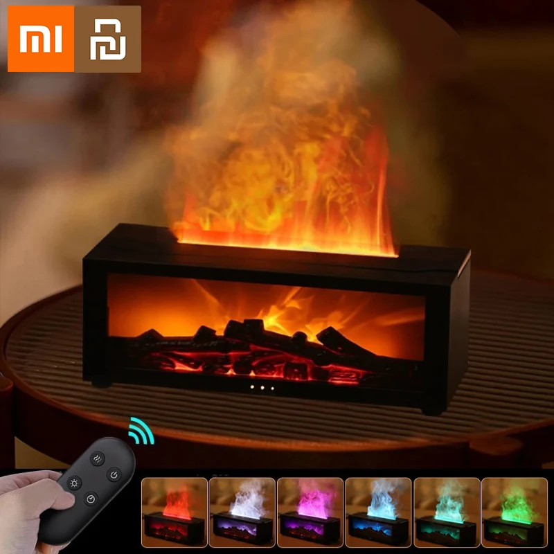 

Увлажнитель воздуха Xiaomi, увлажнители эфирных масел, ароматический увлажнитель воздуха, автоматический диффузор аромата, светодиодный светильник, пульт дистанционного управления