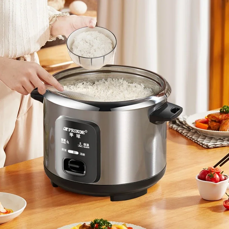 316 stainless steel rice cooker 3-4 people large capacity household 0 coating 2-6 old style rice cooker view 3