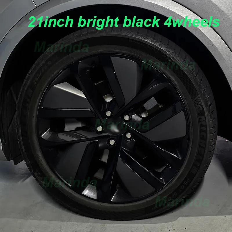 Naklejki na piasty kół samochodowych dla Lixiang Ideal L6 L7 L8 L9 21 cali 20 cali dekoracyjne naklejki odporne na zarysowania akcesoria zewnętrzne