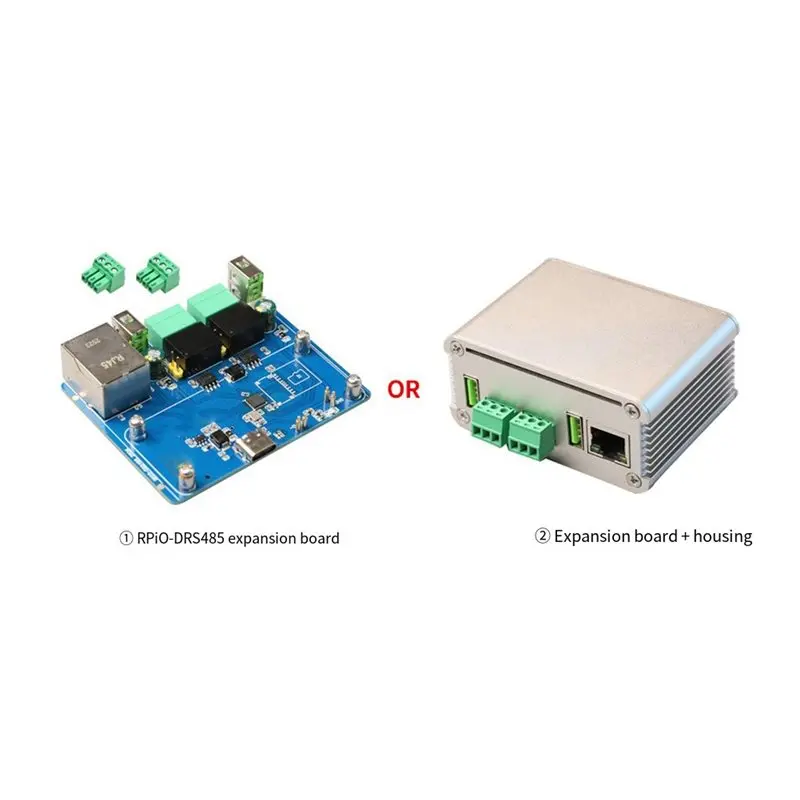 FEDI-Rpi0-DRS485 Dual RS485 Expansion Board For Raspberry Pi Zero/Zero2 W/Zero RS485 Driver-Free With Power Isolation