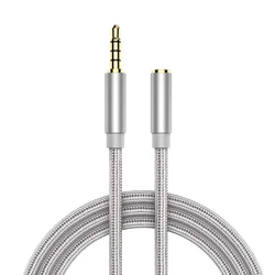 3.5 mm Jack Audio Przedłużacz Stereo 3,5 mm Jack Aux Kabel do Samsung Huawei P20 lite Xiaomi Redmi 5 plus Słuchawki PC