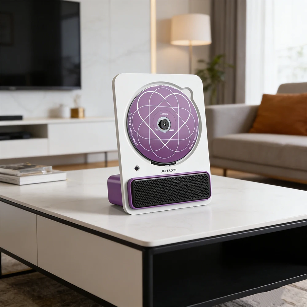 

Новый CD-плеер с Bluetooth-колонкой, высококачественный звук, CD-плеер в подарок, альбом, диск, микрофон.