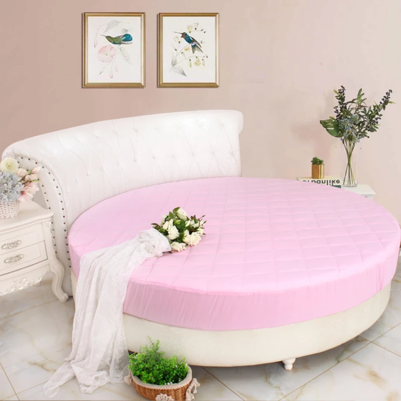 

Velvet ultra soft velvet bedsheet, round bed bedding, thickened mattress cover, bed sheets, and mattress