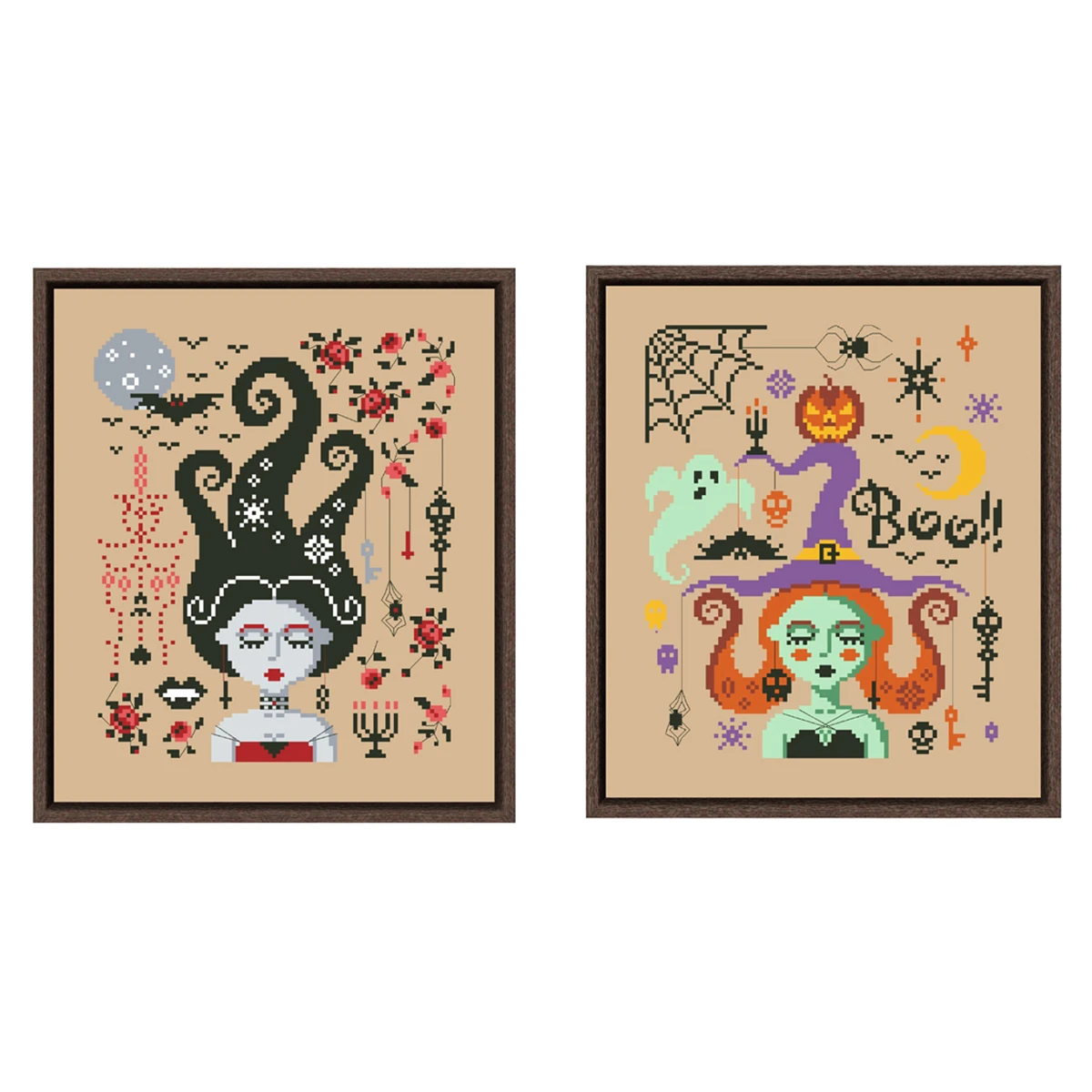 حلم فتاة عبر الابره عدة لطيف 18ct 14ct 11ct الكتاني الكتان قماش القطن التطريز DIY بها بنفسك اليدوية جدار ديكور #1