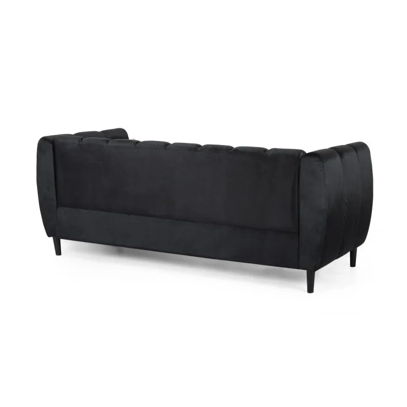 Conforto elegante, ideal para decoração moderna da sala de estar, assento de pelúcia, acento elegante para casa, assento confortável