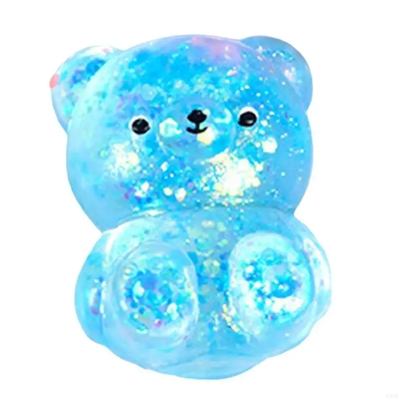 Stress Toy Hand Squeeze Bear Practical Joke Props Vent Toy for Kids Office P31B