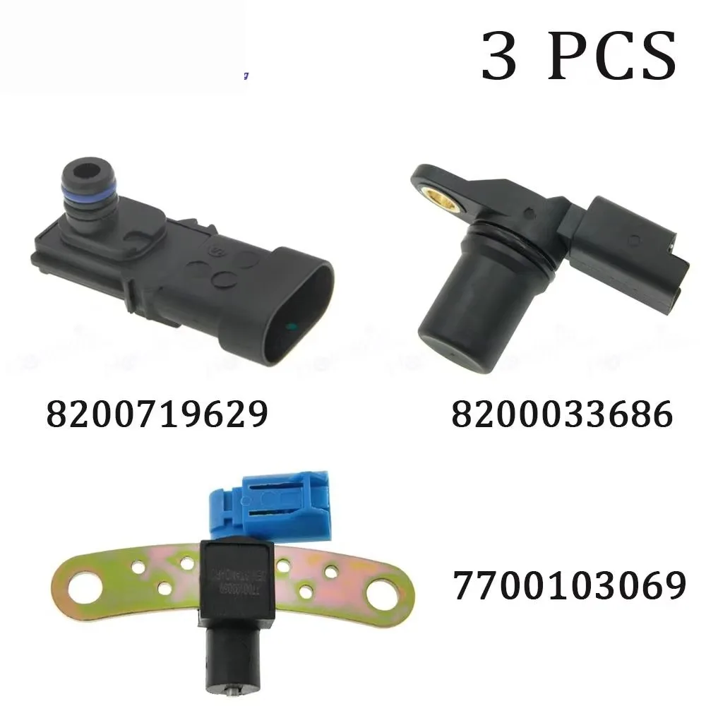 

Sensor posición l árbol levas, accesorio para Renault Clio, Megane, Kangoo, Scenic Laguna, 8200033686, 7700103069, 8200719629,
