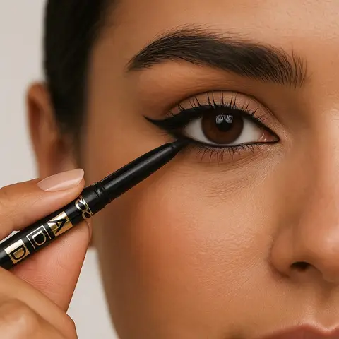 Bilashmart 2Pcs Waterproof Black Brown Eyeliner Pencils - Smudge-Proof, Long-Lasting & Beginner-Friendly Smooth High Pigmented Eye Makeup