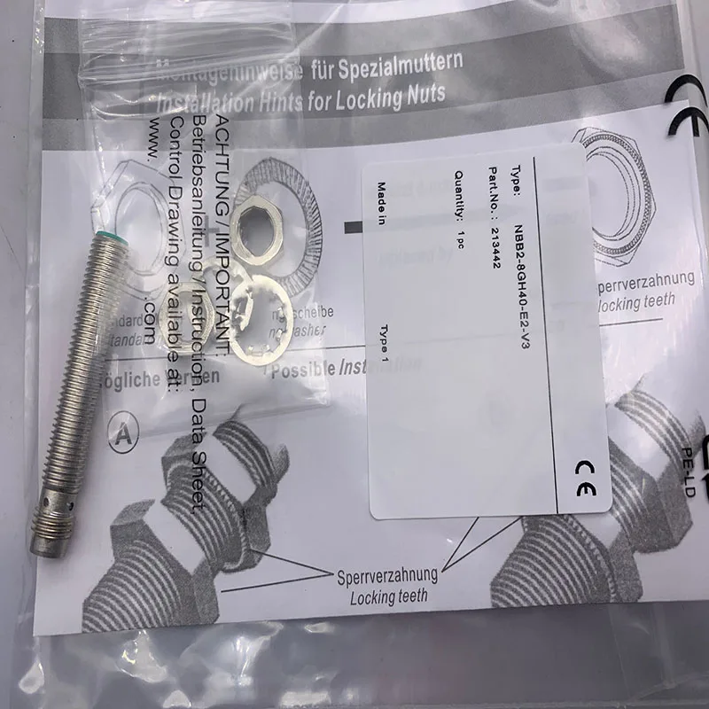 

Sensor NBN3-8GM50/30-E0/E2 NBN3-8GM50-EO NBB1.5/NBB2-8GM40-E0/E2 NBB1.5/NBB2-8GM50/40-E2-V3 NBB2-8GM30-E0/E3 NBN2-8GM50-E0/E2