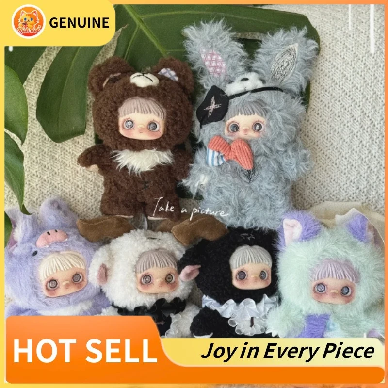 Echte Maymei Blind Box Dark Forest Series Pluche Trendy Desktop Decoraties Kawaii Vrouwelijke Gift Vinyl Collectible Verrassingsgeschenken