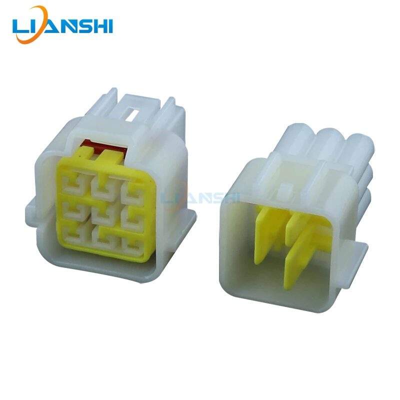 DJ7091Y-2.3-11/21 Waterproof series of automotive connectors and plugs, 9-hole automotive connection plugs FW-C-9F/M-B