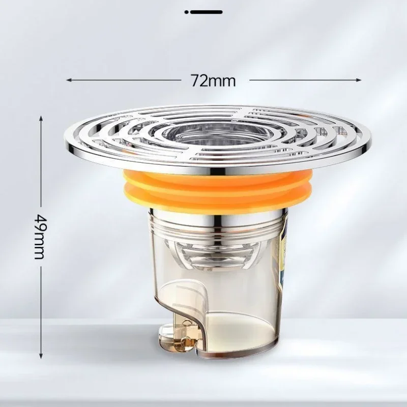 

Бытовой слив для пола в ванной комнате, внутренний сердечник, крышка для дезодоранта для канализации, защита от комаров, слив для пола, магнитная присоска, артефактная застежка